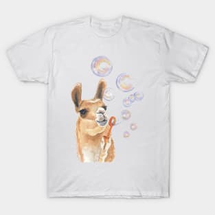 llama bubble T-Shirt